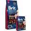 BRIT PREMIUM BY NATURE SENIOR L+XL - DRY DOG FOOD - APPLE, CHICKEN, CORN 15 KG
