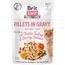 BRIT CARE FILLETS IN GRAVY TURKEY AND SALMON IN SAUCE - WET CAT FOOD - 85 G