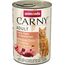 ANIMONDA CARNY ADULT FLAVOUR: CHICKEN. TURKEY. DUCK HEARTS - WET CAT FOOD - 400G